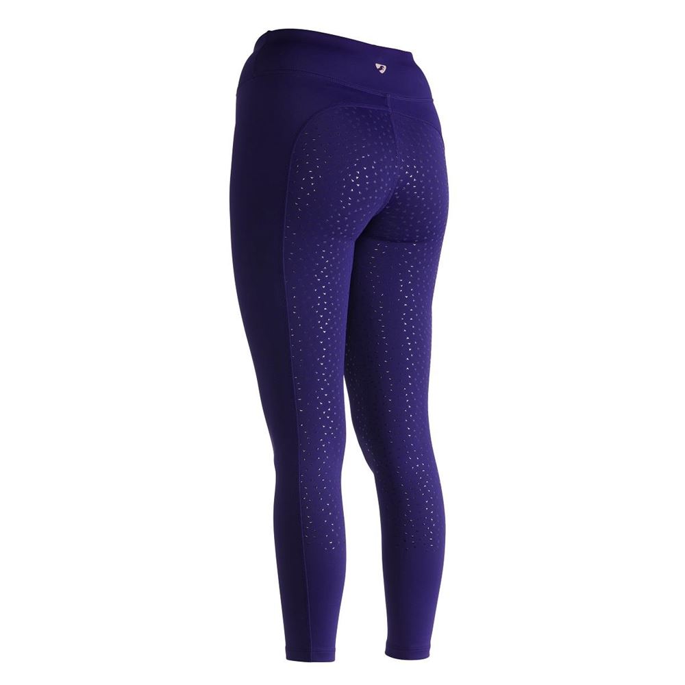 Shires Aubrion Shield Winter Riding Tights (Ink)