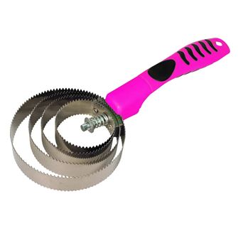 Hy Equestrian Vivid Spring Curry Comb (Pink)