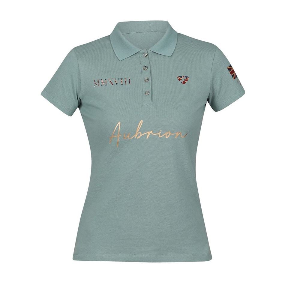 Shires Aubrion Team Polo (Sage)