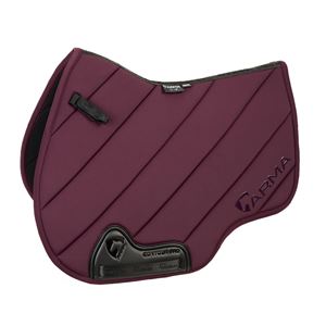 Shires Arma Eltar Euro Cut Saddlecloth (Black Cherry)