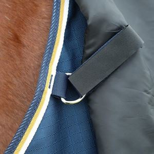 Shires Highlander Plus Lite Turnout Rug Neck Cover (Navy)