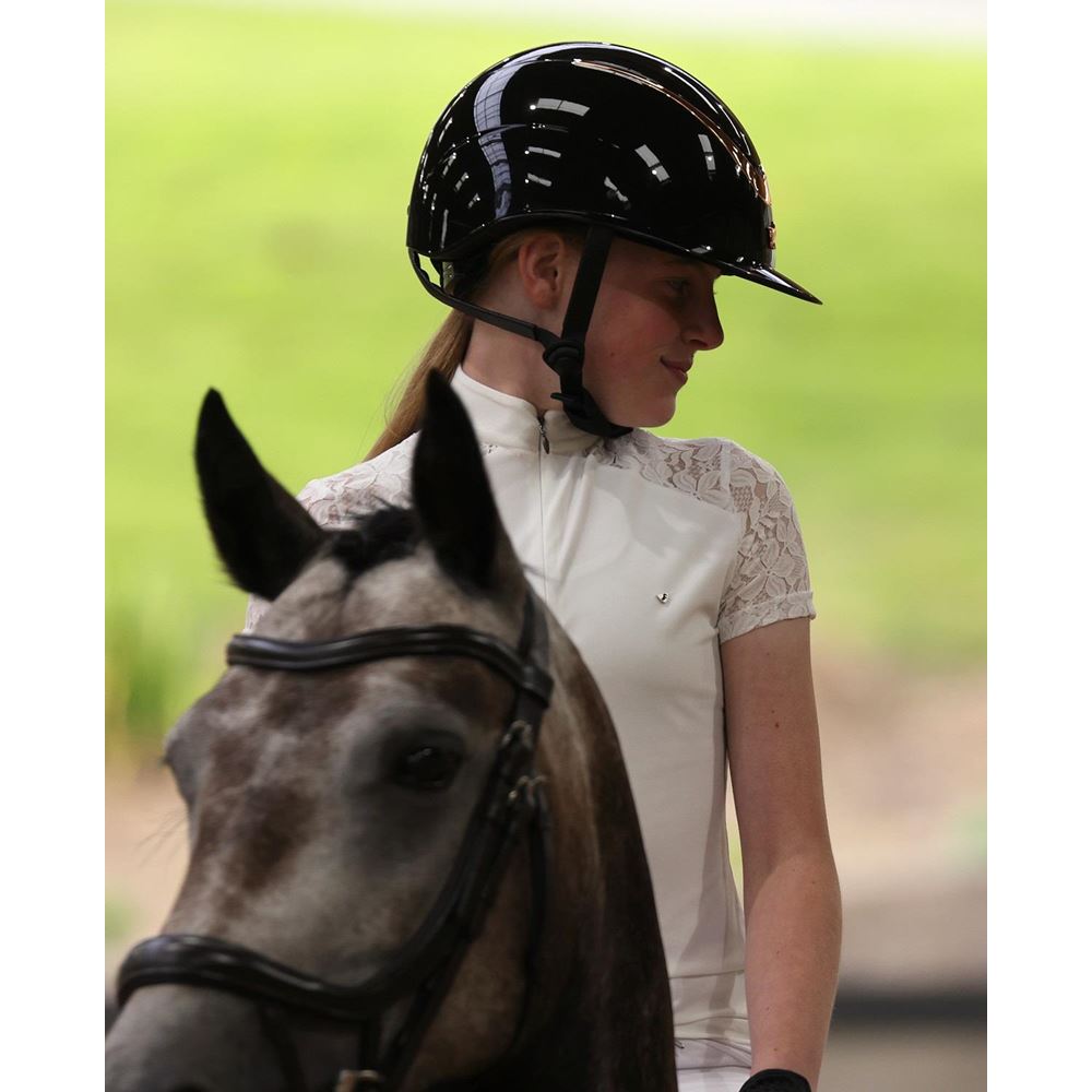 Shires Aubrion Ambel Show Shirt - Young Rider (White)