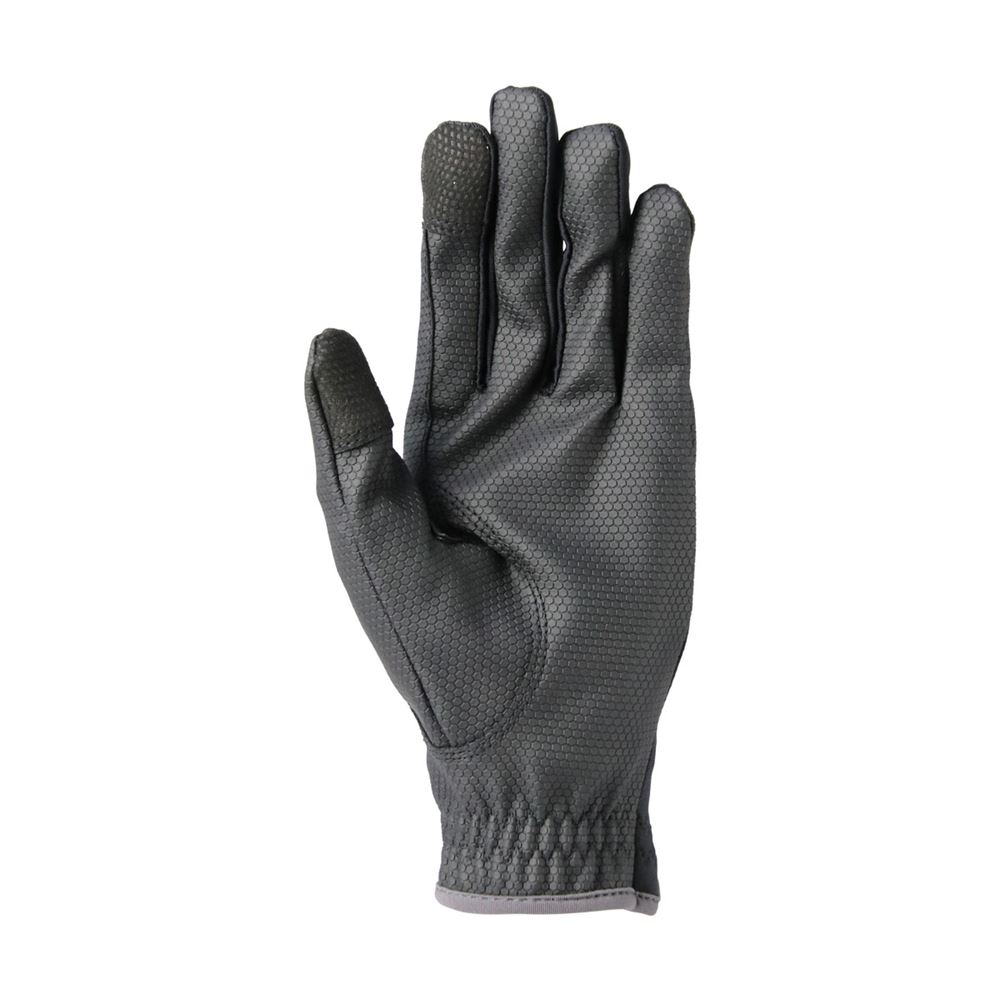 Hy Sport Active Riding Gloves (Black/Pencil Point Grey)