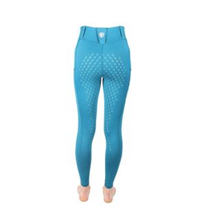 HYCONIC by Hy Equestrian Soria Ladies Riding Tights (Teal)