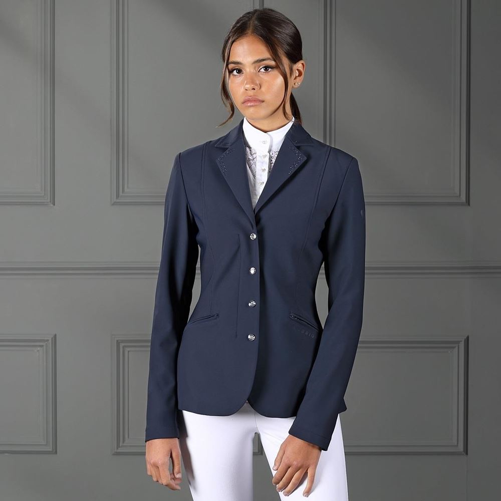 Shires Aubrion Wellington Show Jacket (Navy)