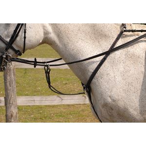 Rhinegold Elegance Leather Fancy Stitched Breastplate