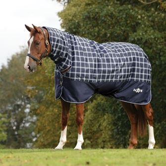 Saxon Defiant 600D Combo Medium Turnout Rug 200g