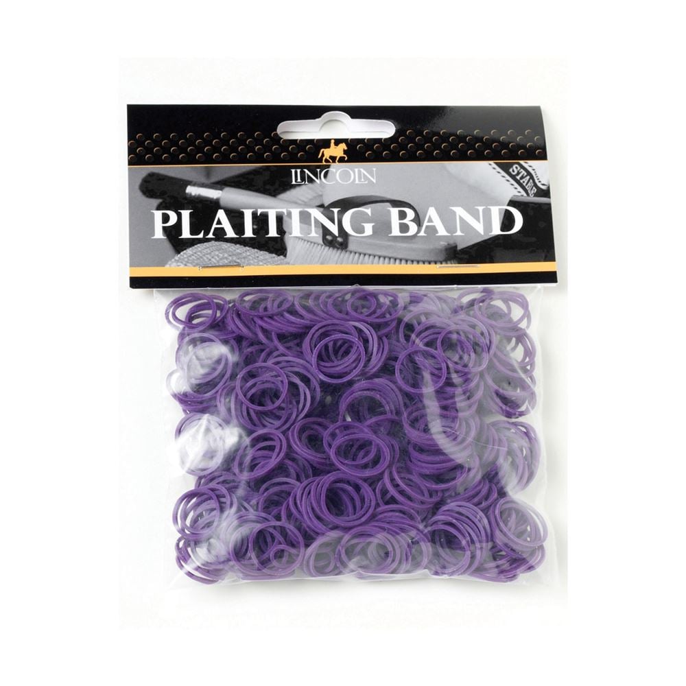 Lincoln Plaiting Bands - 500 pack