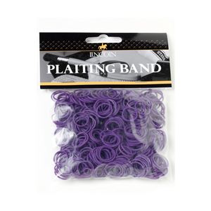 Lincoln Plaiting Bands - 500 pack