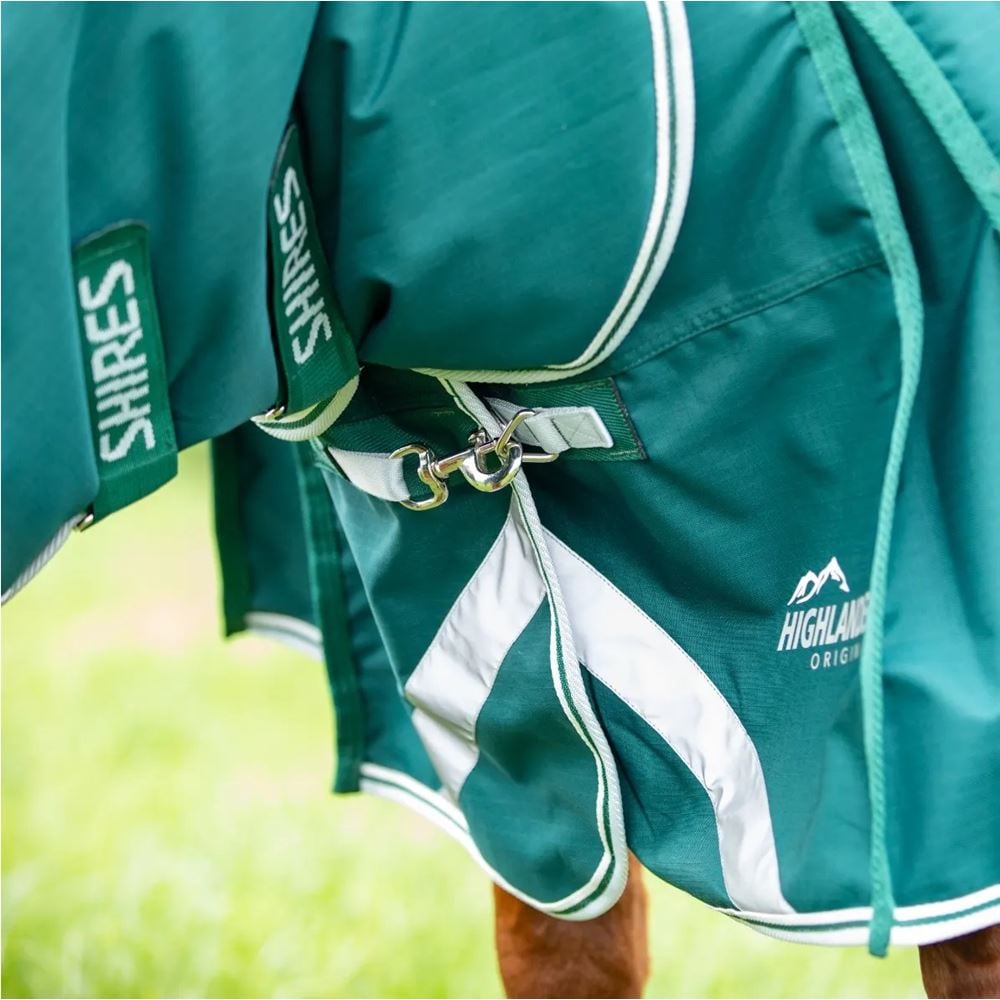 Shires Highlander Original 300 Turnout Rug & Neck Set (Green)