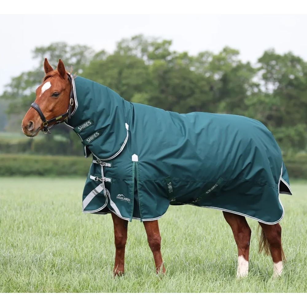 Shires Highlander Original 300 Combo Turnout Rug (Green)