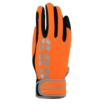 Shires Equi-Flector Riding Gloves (Orange)