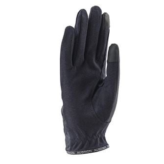 Shires Aubrion Aachen FlexFit Childs Riding Gloves (Navy)