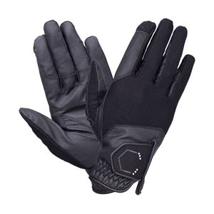 Coldstream Blakelaw Diamante Riding Gloves (Black)