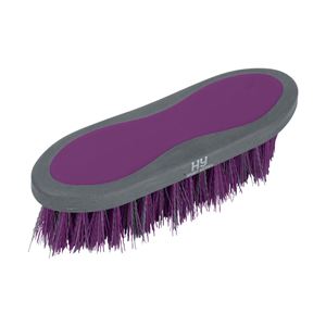 Hy Sport Active Groom Dandy Brush (Amethyst Purple)