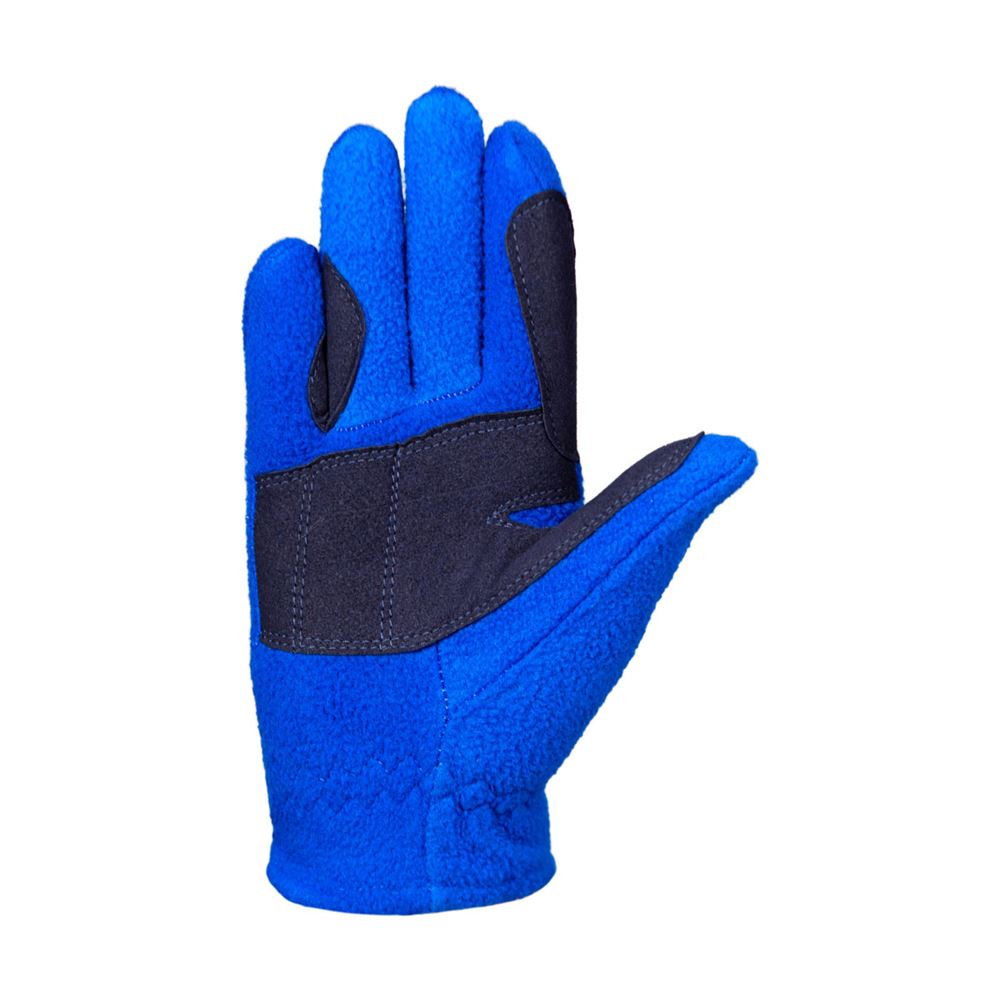 Farm Collection Fleece Gloves by Little Knight (Cobalt Blue)