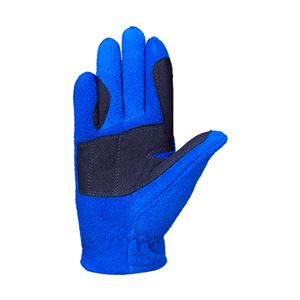 Farm Collection Fleece Gloves by Little Knight (Cobalt Blue)