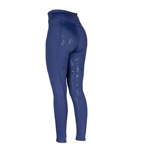 Shires Aubrion Team Young Rider Winter Riding Tights (Navy)