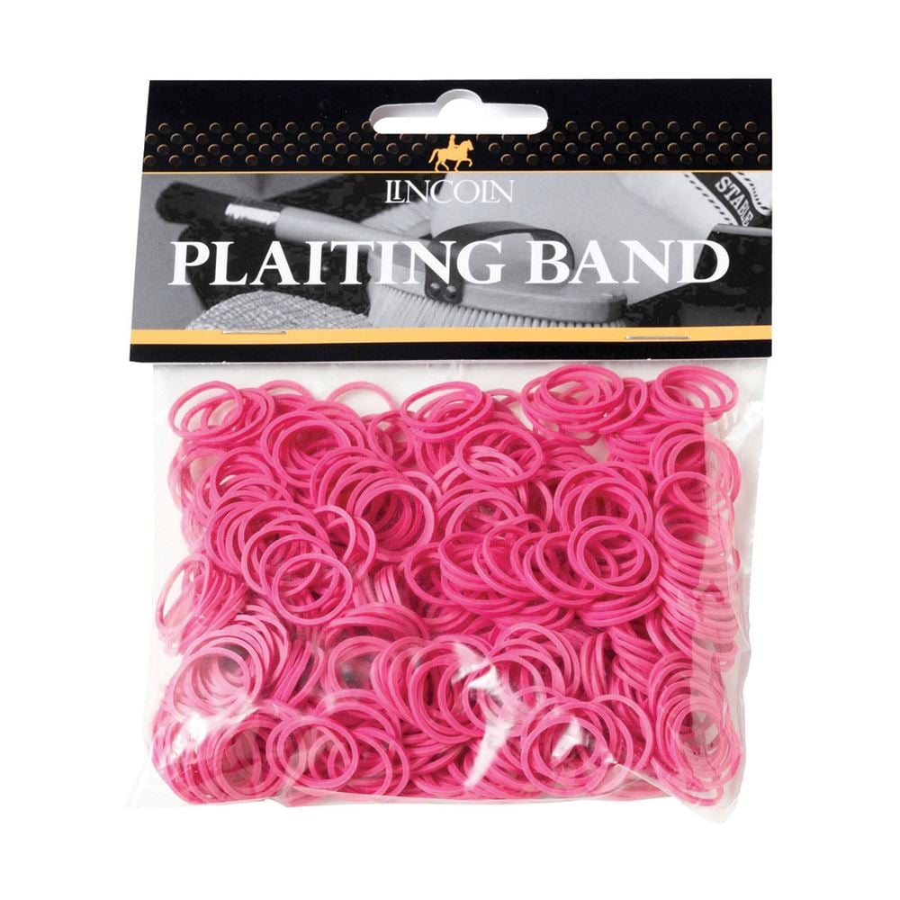 Lincoln Plaiting Bands - 500 pack