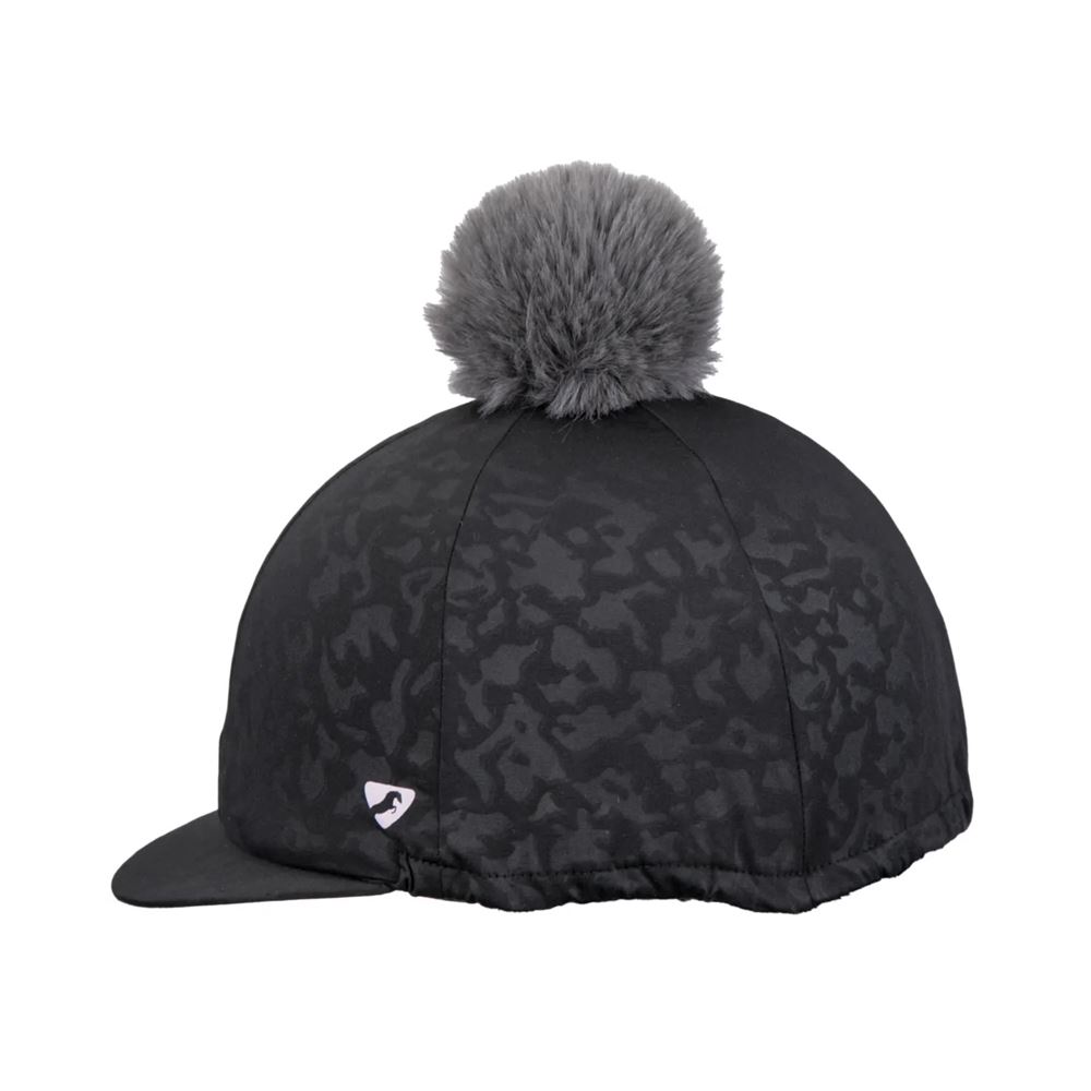 Shires Aubrion Pom Pom Hat Cover (Charcoal)