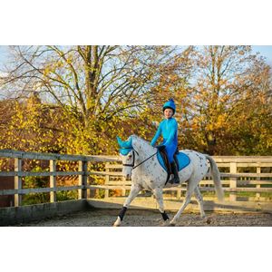 Hy Equestrian DynaMizs Ecliptic Fly Veil (Cobalt/Ocean)