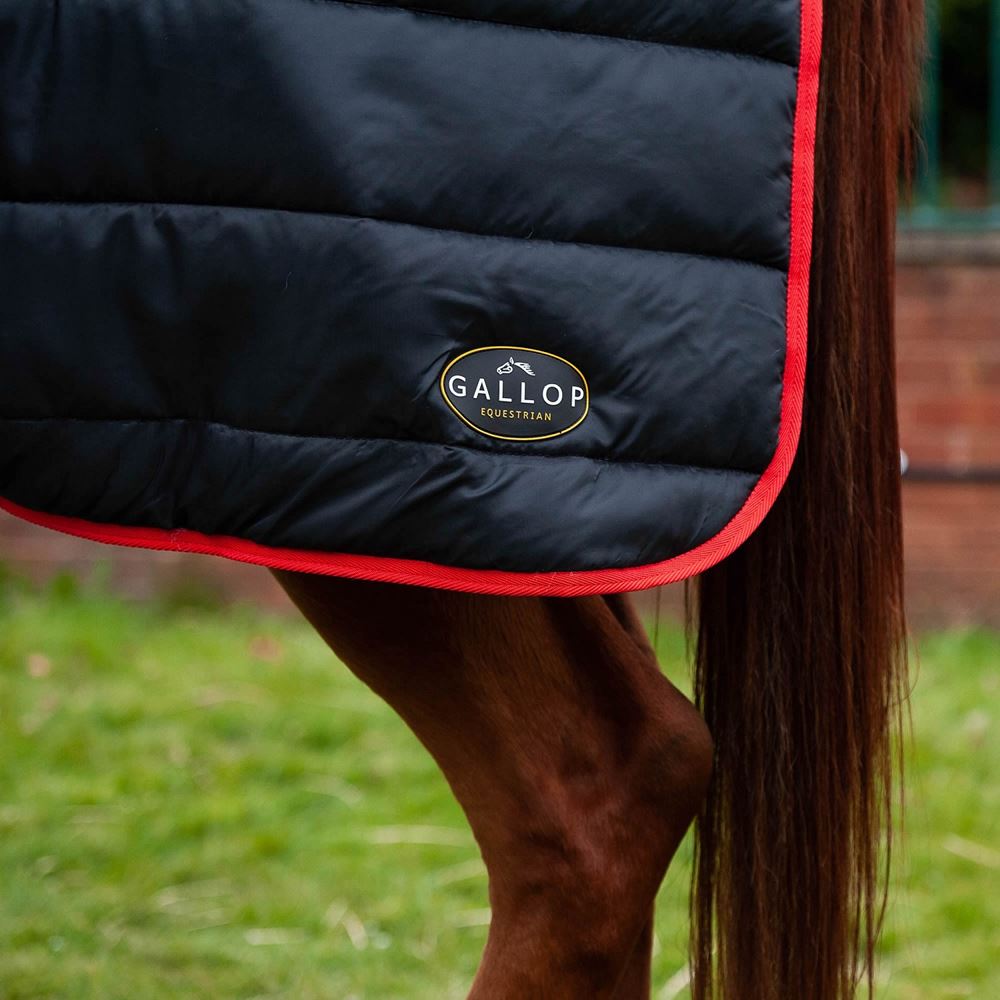 Gallop Trojan 200 Stable Rug (Black/Red)