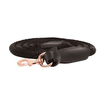 Hy Equestrian Rosciano Rose Gold Lead Rope (Brown)