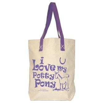 Moorland Rider Horsey Girl Shopper Bag