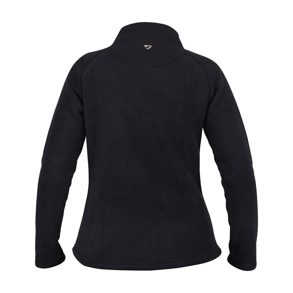 Shires Aubrion Restore Half Zip Fleece (Black)