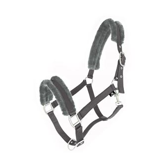 Hy Sport Active Head Collar & Lead Rope (Pencil Point Grey)