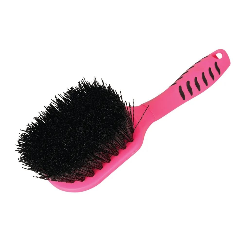 Hy Equestrian Vivid Bucket Brush (Pink)