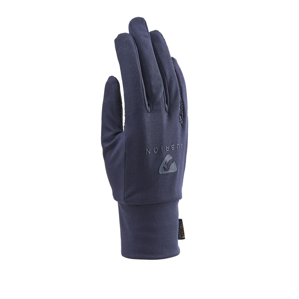 Shires Aubrion Baxter Adults Winter Riding Gloves (Navy)