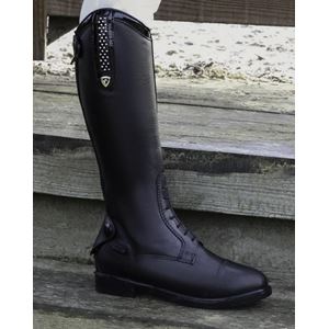 Hy Equestrian Arnara Childrens Long Riding Boot (Black)