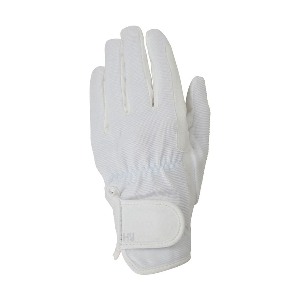 Hy Equestrian Every Day Riding Gloves (White)