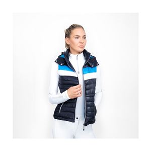 Coldstream Southdean Quilted Gilet (Navy/White/Blue)