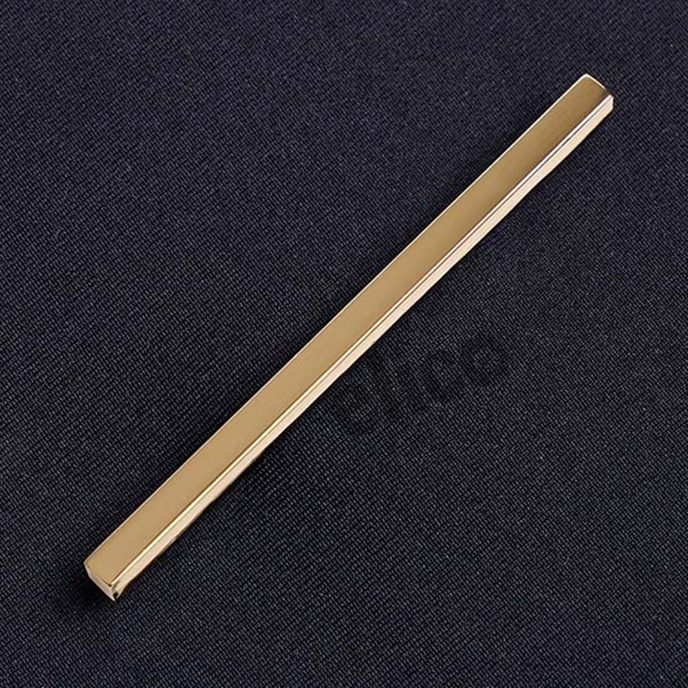 Elico Stock Pin: Plain Bar - Gold