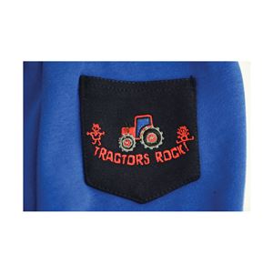 HyPERFORMANCE Tractors Rock Tots Jodhpurs (Navy/Royal Blue/Red)