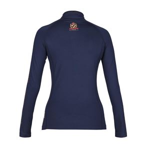 Shires Aubrion Team Long Sleeve Base Layer (Navy Blue)