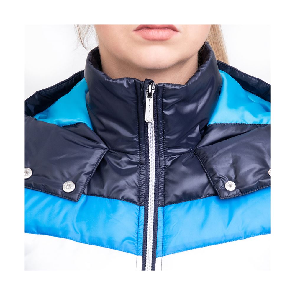 Coldstream Southdean Quilted Gilet (Navy/White/Blue)