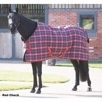 Shires Tempest Plus 200 Stable Rug (Red Check)