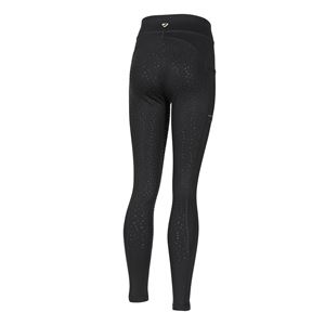 Shires Aubrion Shield Winter Riding Tights - Young Rider (Black)