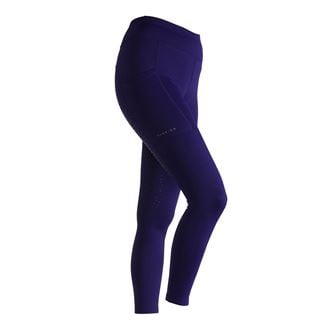 Shires Aubrion Shield Winter Ladies Riding Tights (Ink)