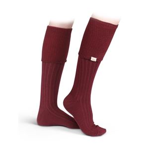 Shires Aubrion Cottonwood Boot Socks (Burgundy)