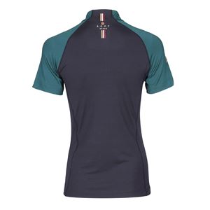 Shires Aubrion Team Ladies Short Sleeve Base Layer (Black)