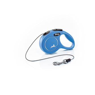 Flexi New Classic Cord Dog Lead - Extra Small 3m (Blue)