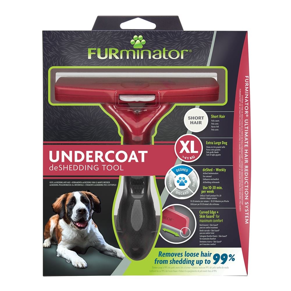 Furminator Undercoat Deshedding Tool For Short Hair Dogs Xl