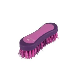 Hy Equestrian Pro Groom Hoof Brush (Purple/Pink)