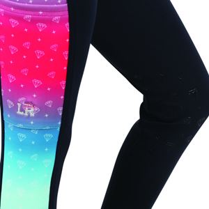 Dazzling Diamond Riding Tights by Little Rider (Navy)