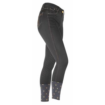 Shires Aubrion Putney Denim Breeches (Black)