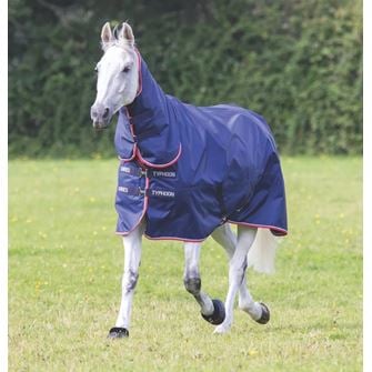 Shires Typhoon 100 Combo Turnout Rug (Navy)